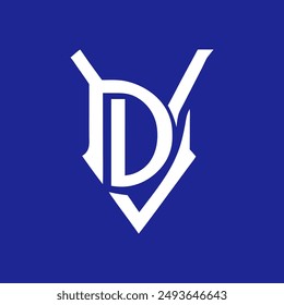 DV letter logo Creative Design.
DV monogram Logo Unique Concept Vector.
DV creative  modern flat abstract  initials letter logo.