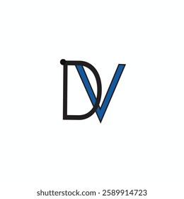 dv logo design brand victor