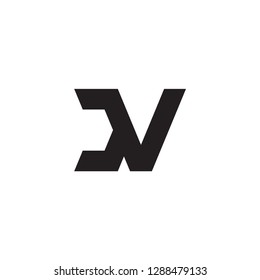 DV logo letter design 