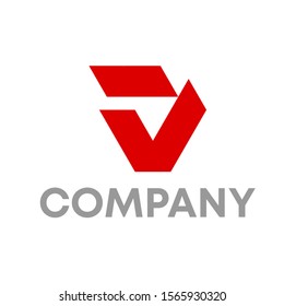 DV logo vector design template sign