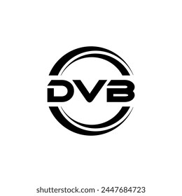 DVB Letter Logo Design, Inspiration for a Unique Identity. Modern Elegance and Creative Design. Watermark Your Success with the Striking this Logo.