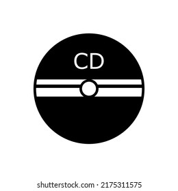 DVD, cassette icon vector illustration logo template for many purpose. Isolated on white background.