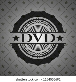 DVD dark emblem. Retro