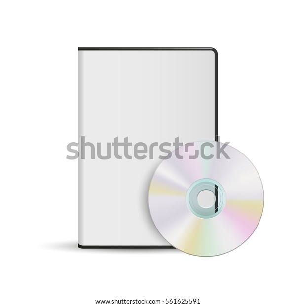 Dvd Disc Box Template Your Design Stock Vector Royalty Free