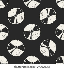 dvd doodle seamless pattern background