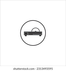 DVD icon logo vector design
