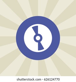 dvd icon. sign design. background