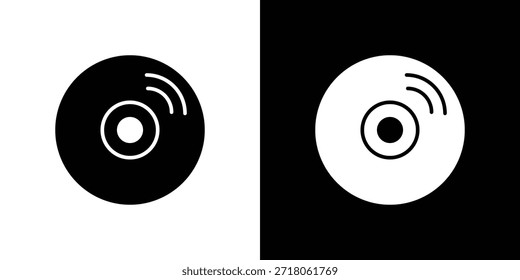 Icono de DVD. Pictograma simple de alta calidad. Estilo sólido moderno