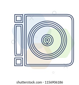 Dvd icon vector can be used as png, Dvd