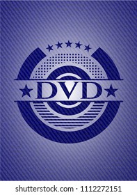 DVD with jean texture