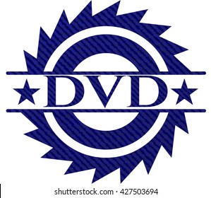 DVD with jean texture