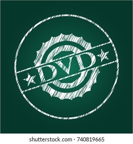 DVD on blackboard