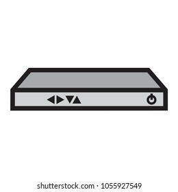 Dvd player vector