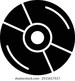 Dvd Vector Icon Design Illustration