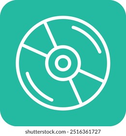 Dvd Vector Icon Design Illustration