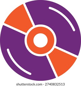 Dvd Vector Icon Design Illustration