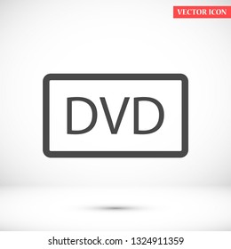 dvd vector icon eps 10