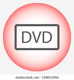 dvd vector icon eps 10