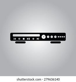 DVD/CD Player Icon.