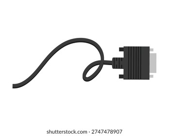 DVI Cable Connector Clip Art