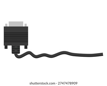 DVI Cable Connector Clip Art
