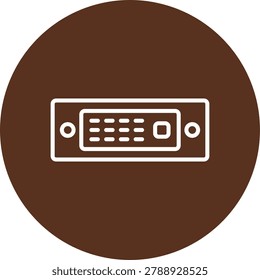 Dvi Icon Vector Design for Personal And Commercial use