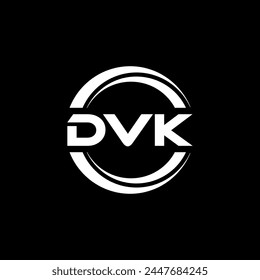 DVK Letter Logo Design, Inspiration for a Unique Identity. Modern Elegance and Creative Design. Watermark Your Success with the Striking this Logo.