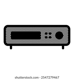 Ícone DVR. Ícone do dispositivo eletrônico