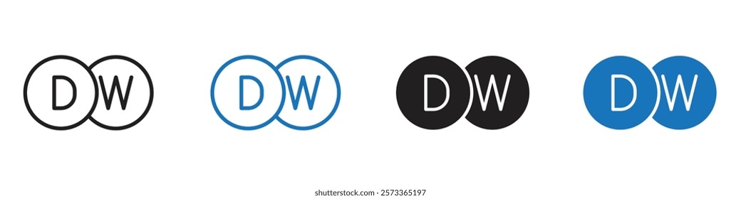 Dw icon Flat line symbol