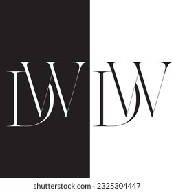 DW letter logo is the best letter logo