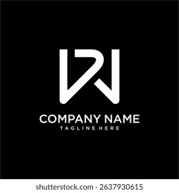 DW letter logo vector. logo template