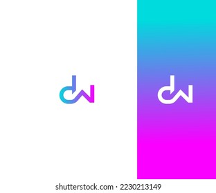 DW, WD Letter Logo Vector Template Abstract Monogram Symbol . Usable for Business sport, technology, fashion, digital And future creative logo