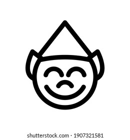 dwarf icon or logo isolated sign symbol vector illustration - high quality black style vector icons
