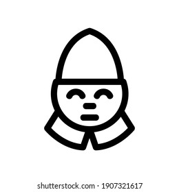 dwarf icon or logo isolated sign symbol vector illustration - high quality black style vector icons
