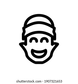 dwarf icon or logo isolated sign symbol vector illustration - high quality black style vector icons
