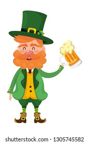 dwarf man holding beer