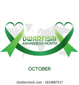 Dwarfism Awareness Month Vector Illustration