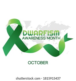 Dwarfism Awareness Month Vector Illustration