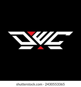 DWC letter logo vector design, DWC simple and modern logo. DWC luxurious alphabet design  