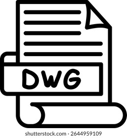 DWG AutoCAD drawing file format extension