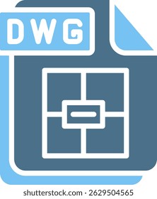 DWG Glyph Two Colour Icon