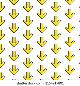 dwon arrow pattern in design 