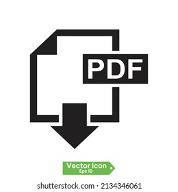 dwonload pdf icon. Dwonload pdf icon vector
