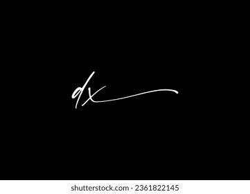 DX Creative Letter Logo Design And Initials Logo Design