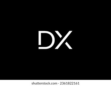 DX Creative Letter Logo Design And Initials Logo Design
