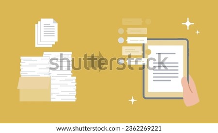 DX to digitize large volumes of documents and utilize AI chat