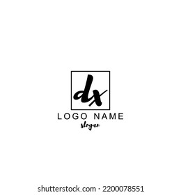 Design-Vorlage für das Design des Logos in der Erstbearbeitung in DX