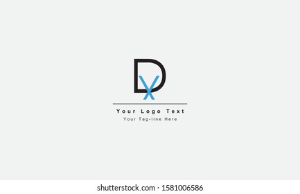 DX or XD letter logo. Unique attractive creative modern initial DX XD D X initial based letter icon logo