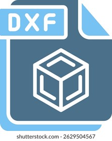 DXF Glyph Two Colour Icon