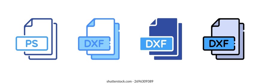 DXF-Multiformatsymbolsatz